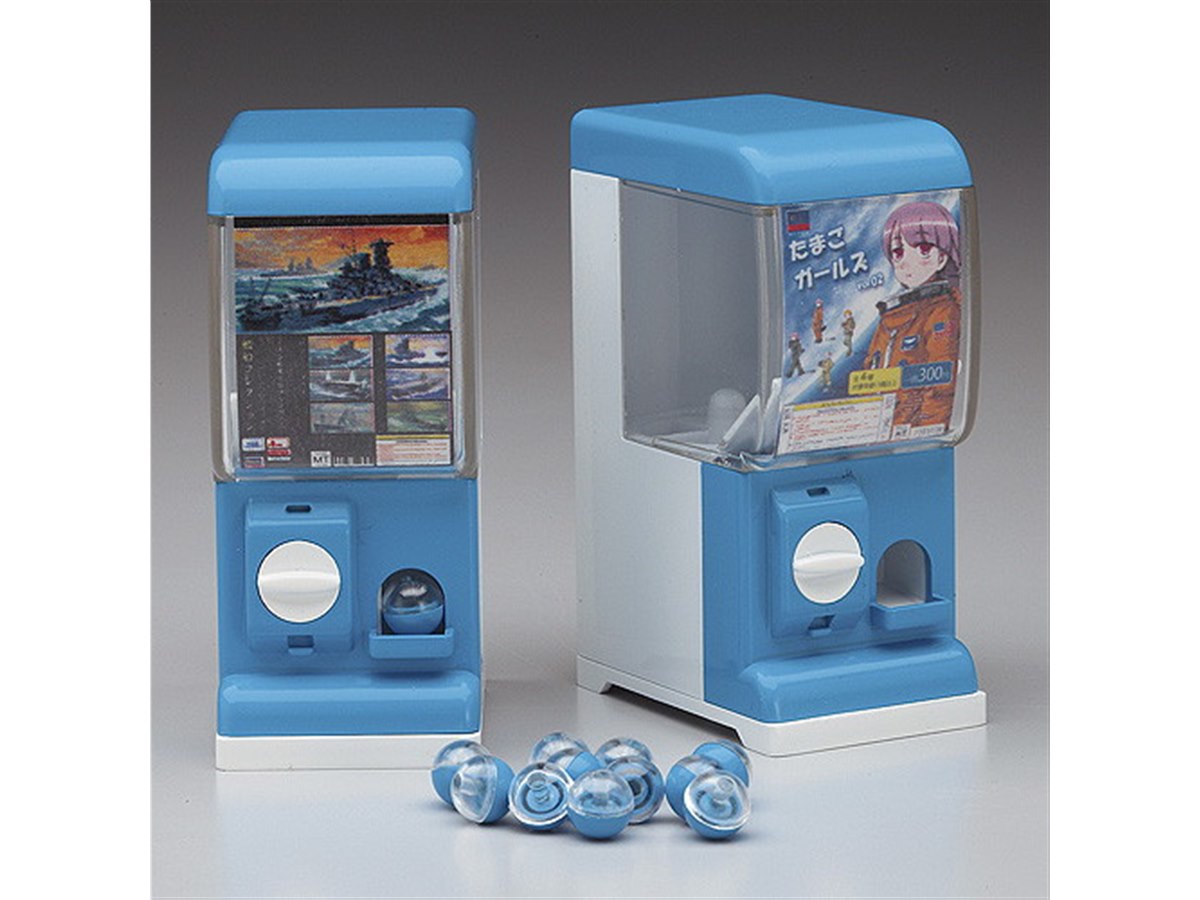 ハセガワ、全高58mmの「カプセルトイマシン」組み立てキットを10/6発売