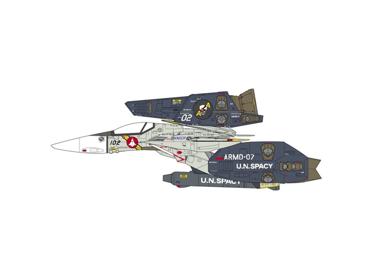 1/48ボリュームの「VF-1J スーパー/ストライク バルキリー “SVF-41