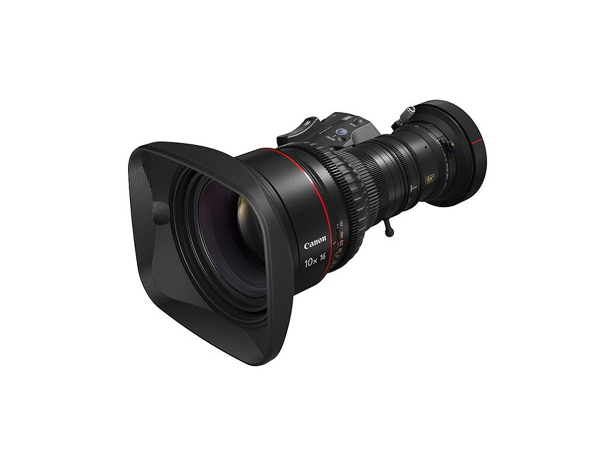 キヤノン、8K放送用ポータブルズームレンズ「10×16 KAS S」10月下旬