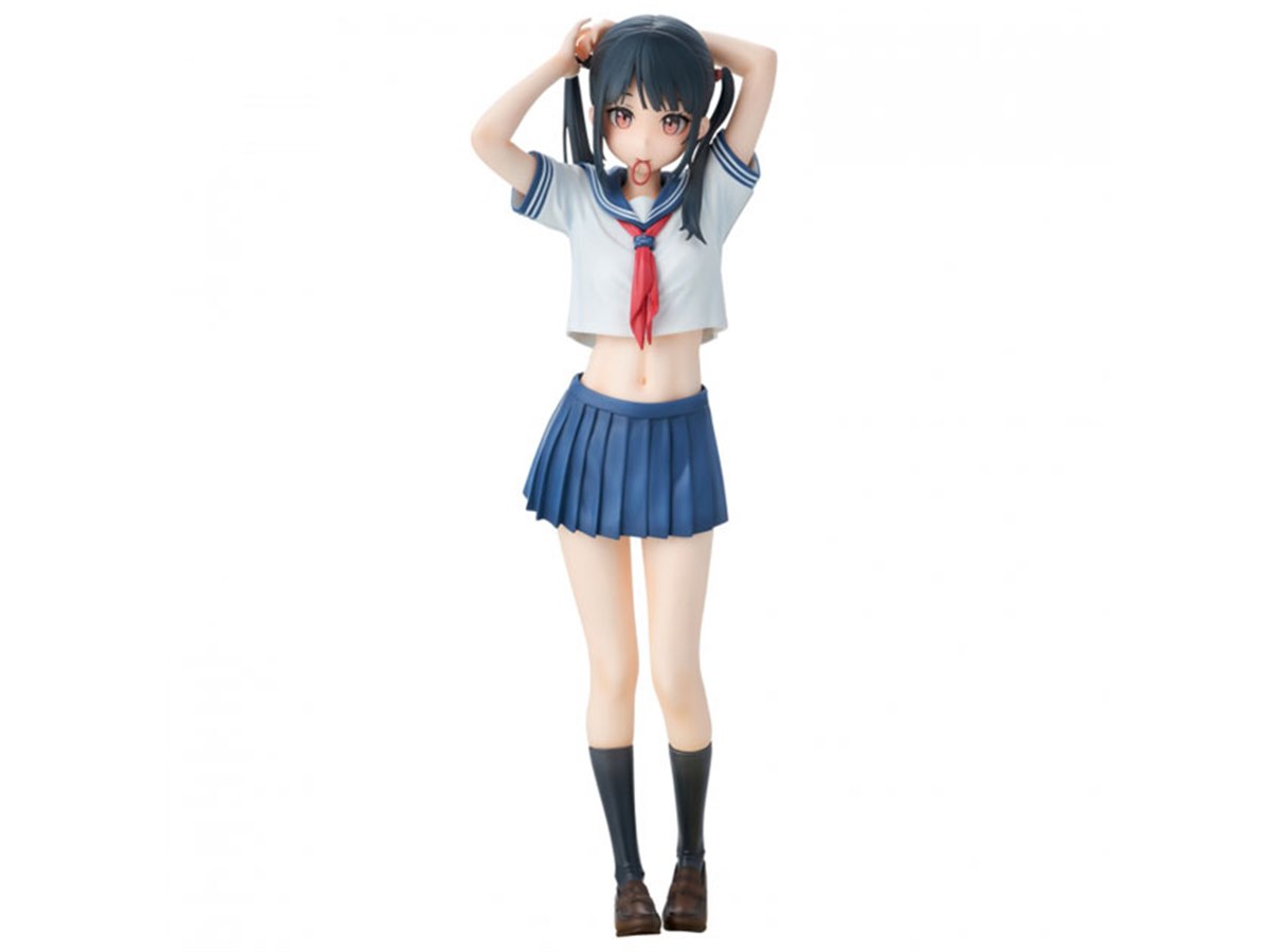 カントク氏「セーラー服のまんなか」表紙画の女の子がフィギュアに、19,800円 - 価格.com