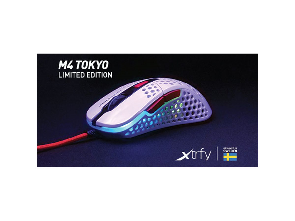 Xtrfy、全世界5000個の限定生産ゲーミングマウス「M4 RGB TOKYO」 - 価格.com