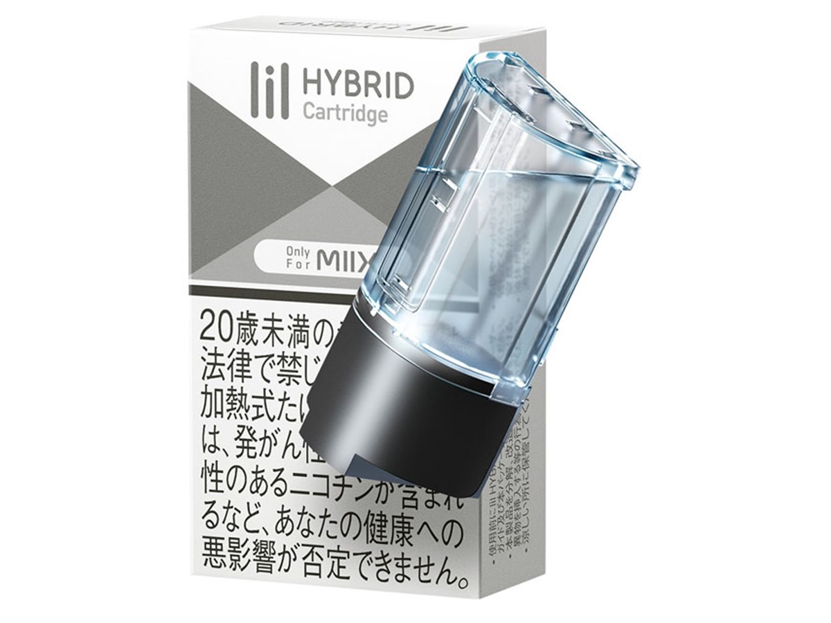 PMJ、加熱式タバコ「lil HYBRID」専用リキッドカートリッジを10