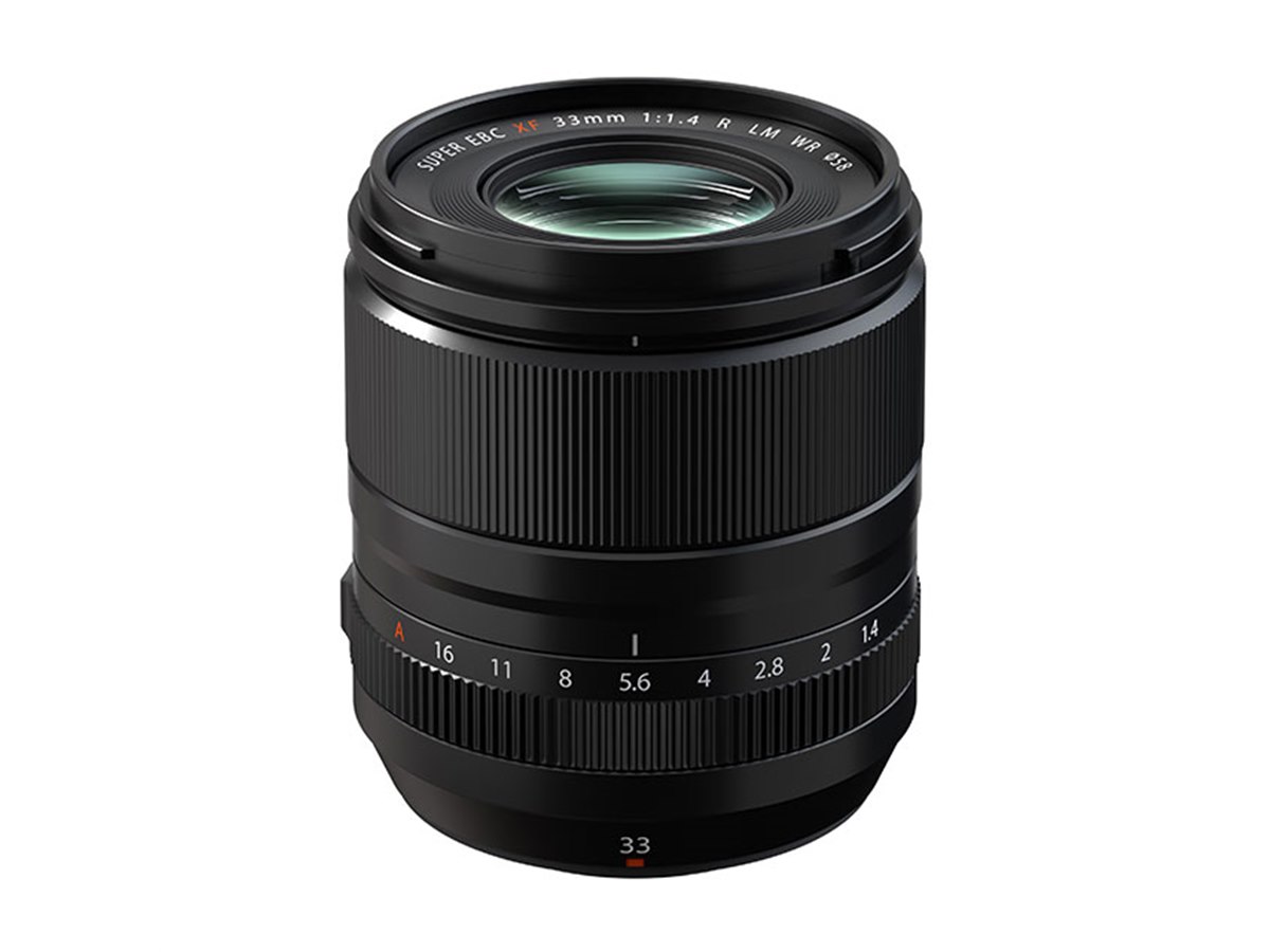 レンズ(単焦点) FUJIFILM xf33mm f1.4 R LM WR 富士フイルム、開放F1.4の標準単焦点レンズ「XF33mmF1.4 R LM WR
