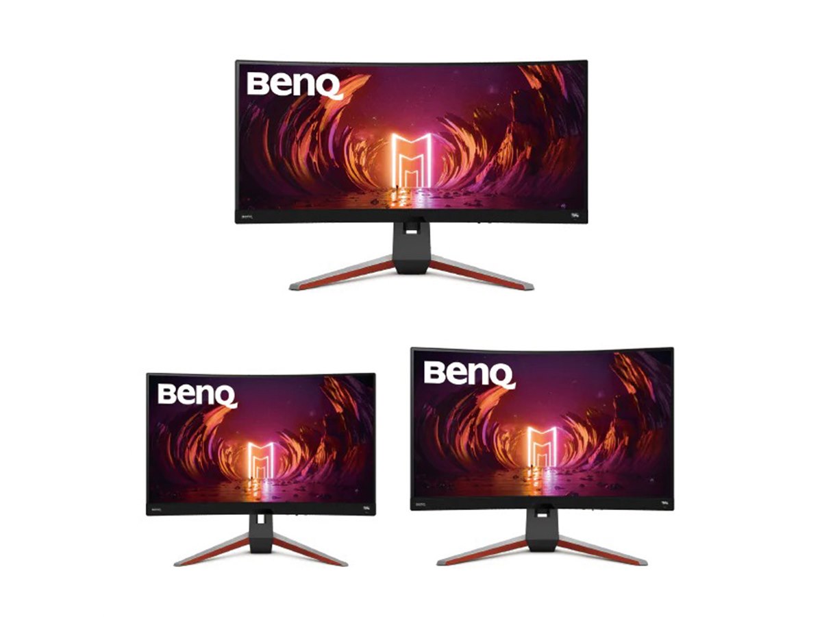 BenQ、4種のゲームモードを搭載した34型曲面ゲーミング液晶