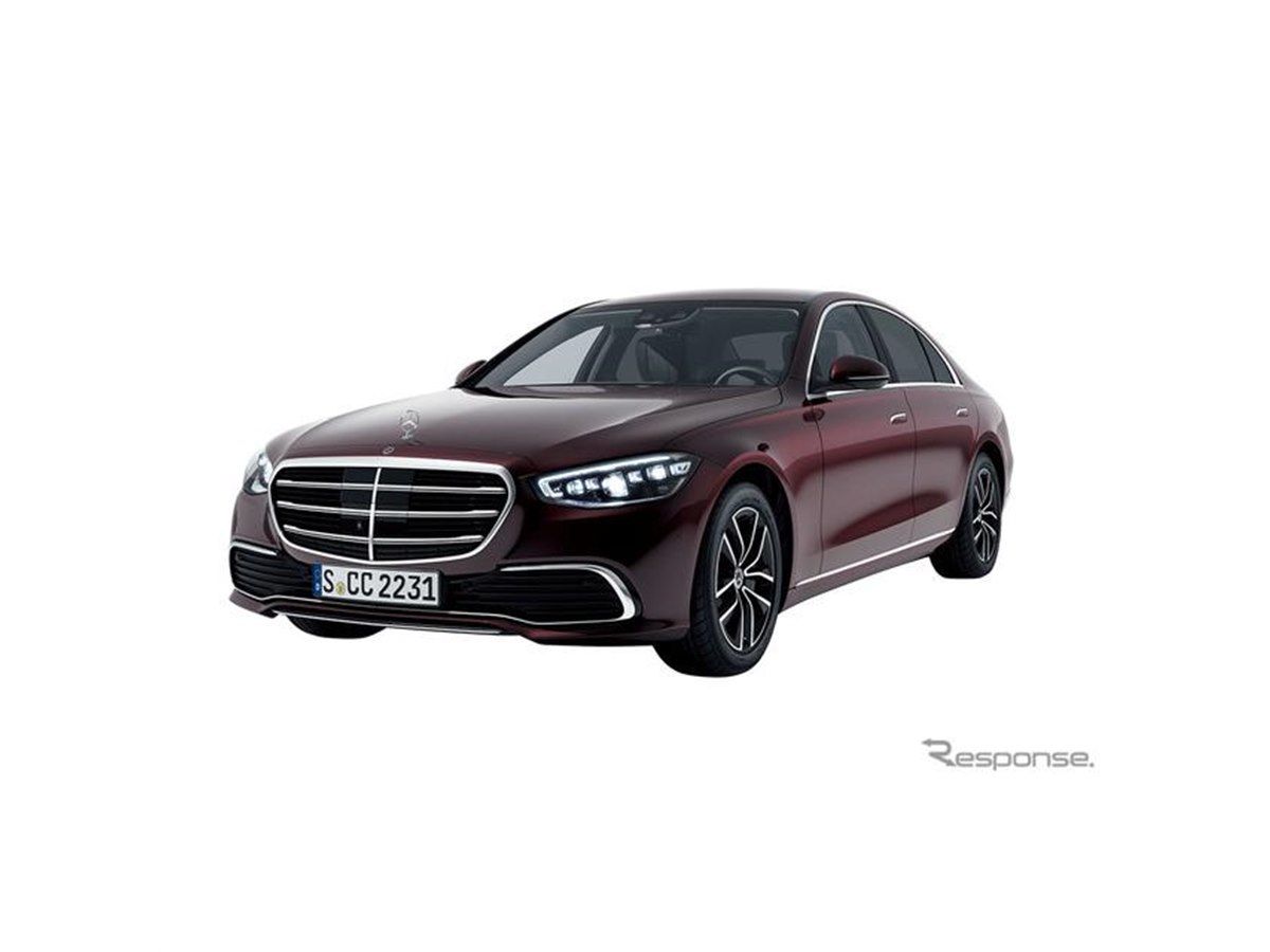 メルセデスベンツ Sクラス 新型】V8気筒エンジン＋ISG搭載モデルを追加