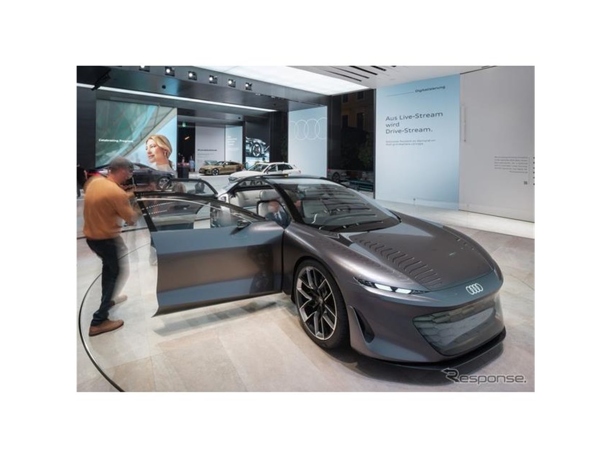 アウディ、720馬力の電動コンセプトカー「グランドスフィア」公開