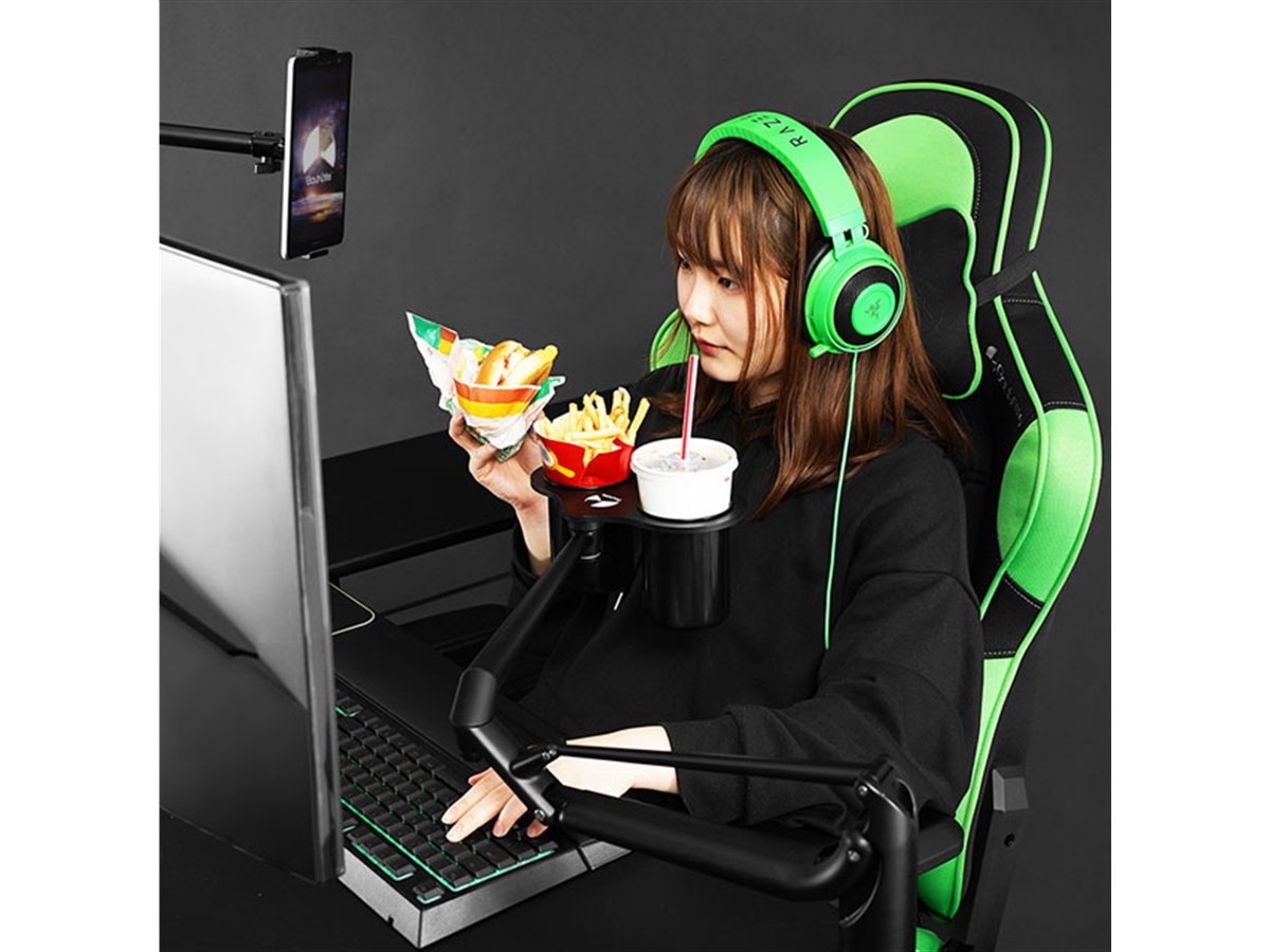 ビーズ、ゲーム中にハンズフリーでドリンクが飲める「ハイドロアーム