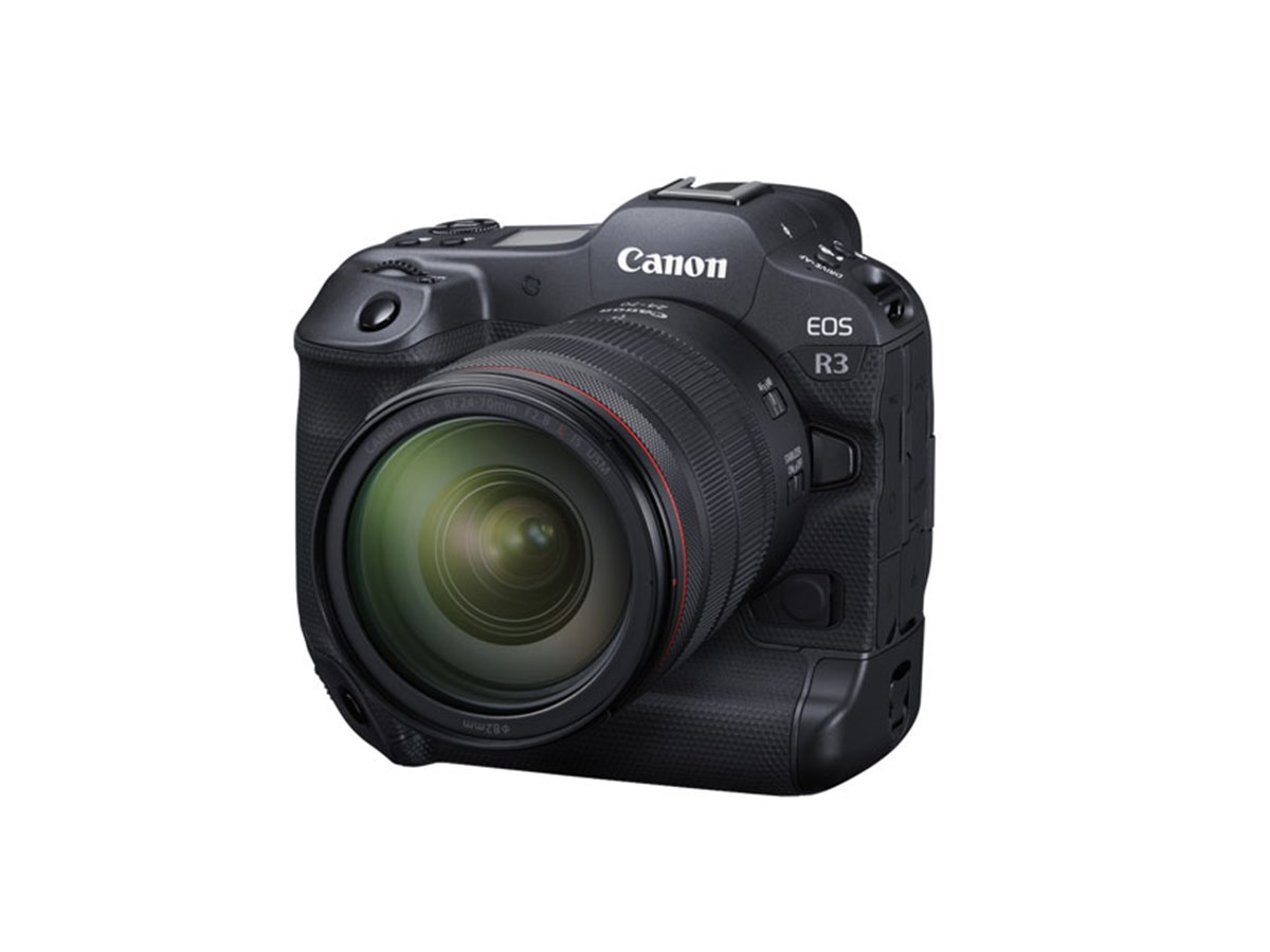 キヤノン、視線入力AF対応のフルサイズミラーレスカメラ「EOS R3」本日