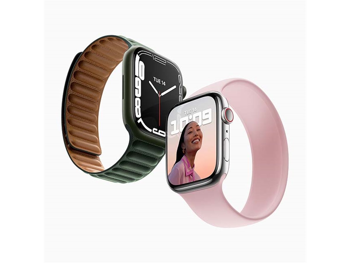【最終値下】Designed by Apple in California(大） アップル、画面が大きくなった「Apple Watch Series 7」を今秋