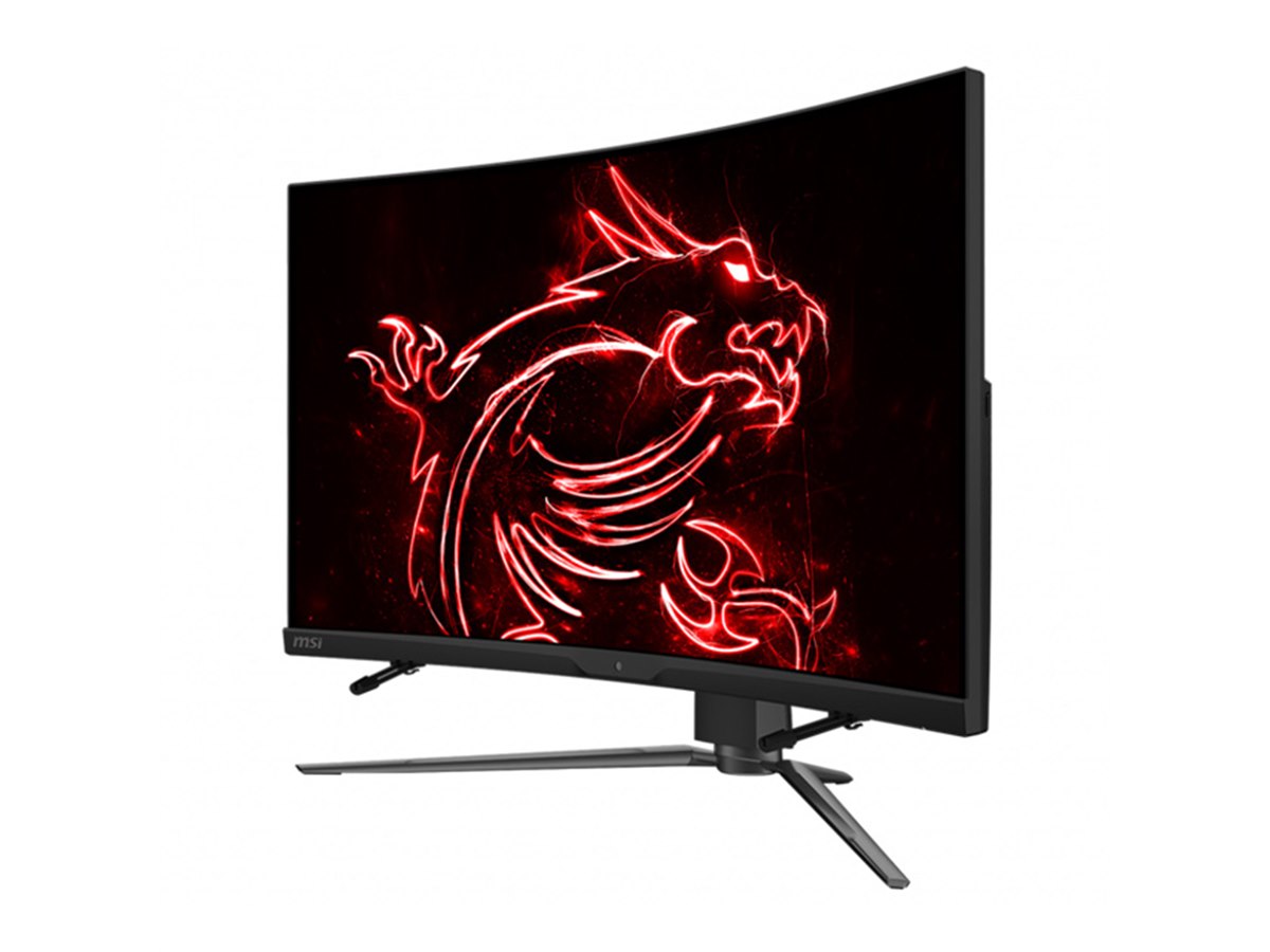 MSI、KVMスイッチ搭載の31.5型湾曲ゲーミング液晶ディスプレイを本日9
