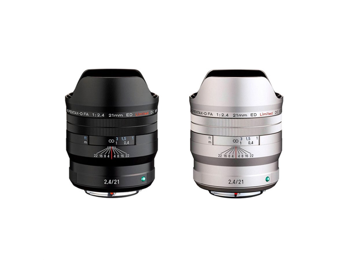 リコー、リミテッドレンズ最新機「HD PENTAX-D FA 21mmF2.4ED