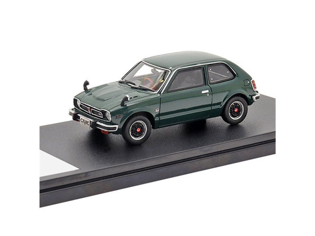 Hi-Story、1974年登場「初代シビックRS」を再現した1/43レジンモデル