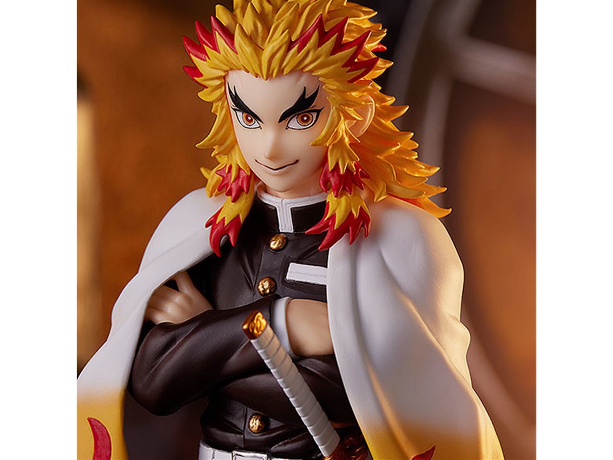 鬼滅の刃」煉獄杏寿郎が堂々とした立ち姿で立体化、グッドスマイルにて