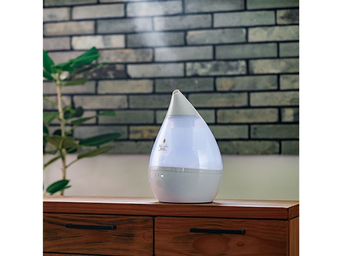 【新品】スチーム式加湿器 アピックス、新開発の加熱式を採用した加湿器「SHIZUKU Steam」 - 価格.com