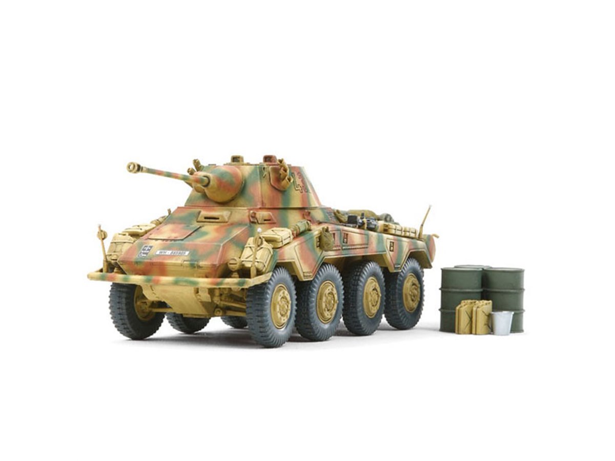 ドイツ8輪装甲車　プーマ　海外版 偵察に活躍したドイツ8輪装甲車「プーマ」にアクセサリーをセット！1