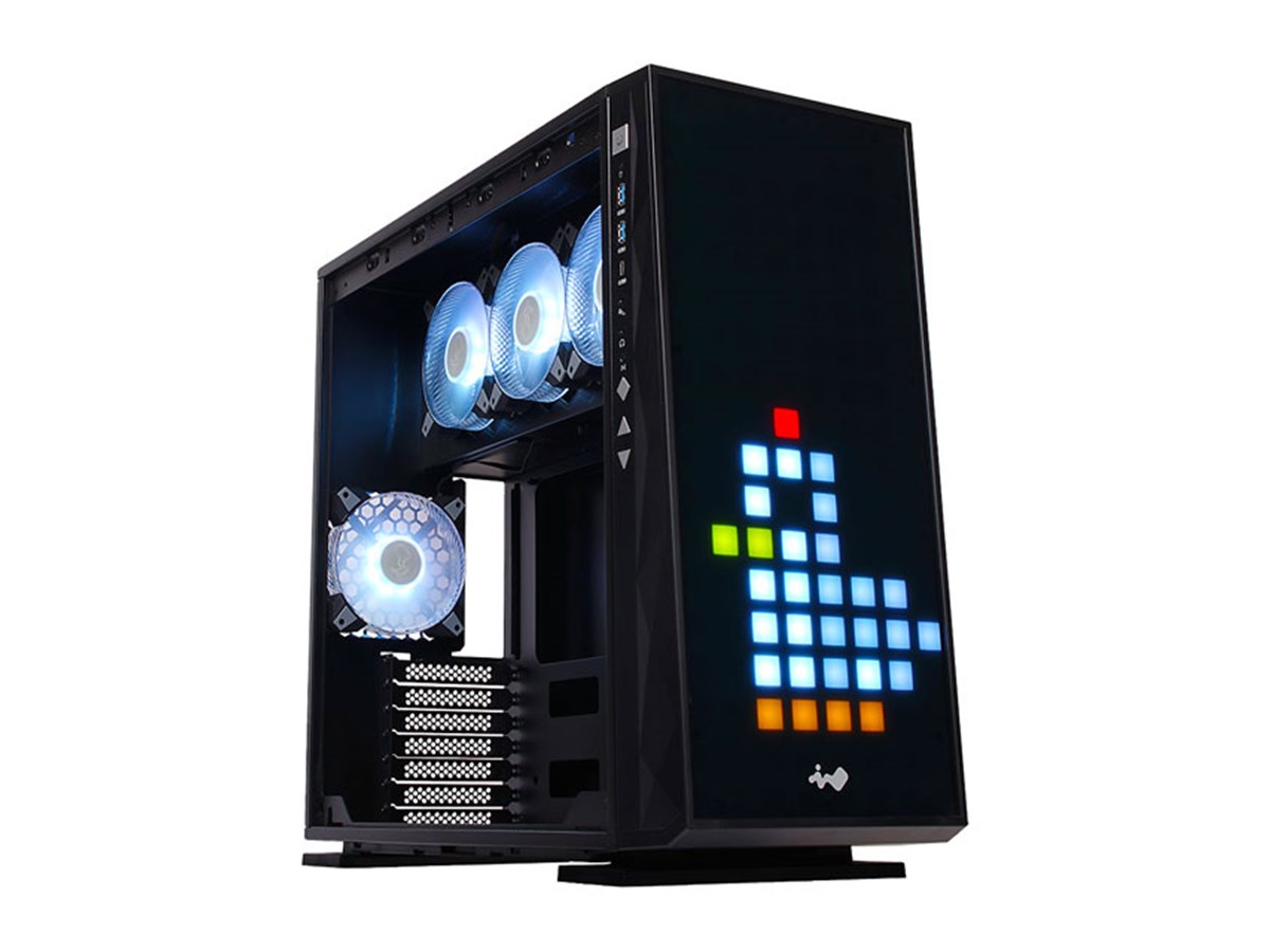 ゲーミング箱セット IN WIN、フロントパネルでゲームが遊べるPCケース「309 Gaming Edition