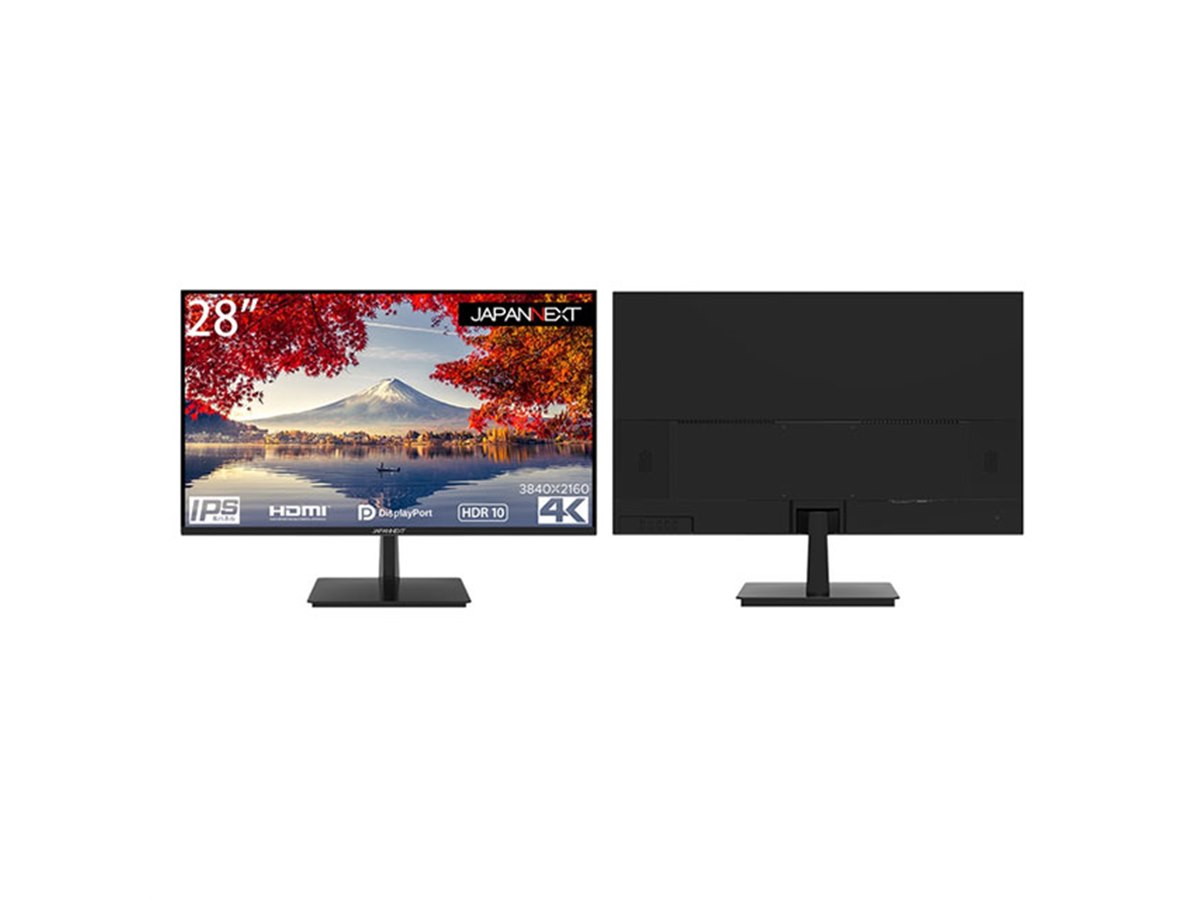 JAPAN NEXT JN-IPS2801UHDR 4K 28インチ 液晶ディスプレイ ◇HSJ-0005 JAPANNEXT、28型4K液晶ディスプレイ「JN-IPS2801UHDR」 - 価格.com