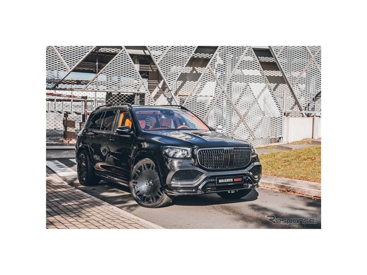 BRABUS 800 ブラック SUV 1/24スケール メルセデスの高級SUVを強化…800