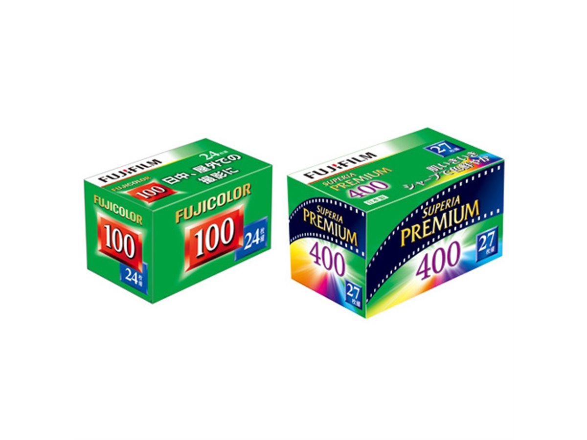 フジカラー「100 24枚撮」「SUPERIA PREMIUM 400 27枚撮」販売終了、36枚撮へ一本化 - 価格.com