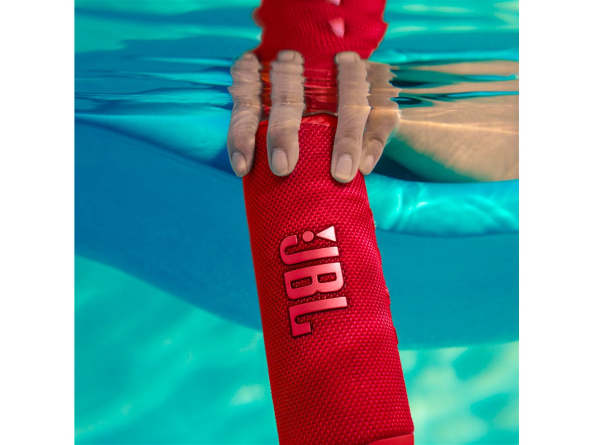 JBL ポータブルウォータープルーフスピーカー JBL Flip 6 Red JBL Flip 6 Waterproof Portable Bluetooth Speaker - Pair (Red