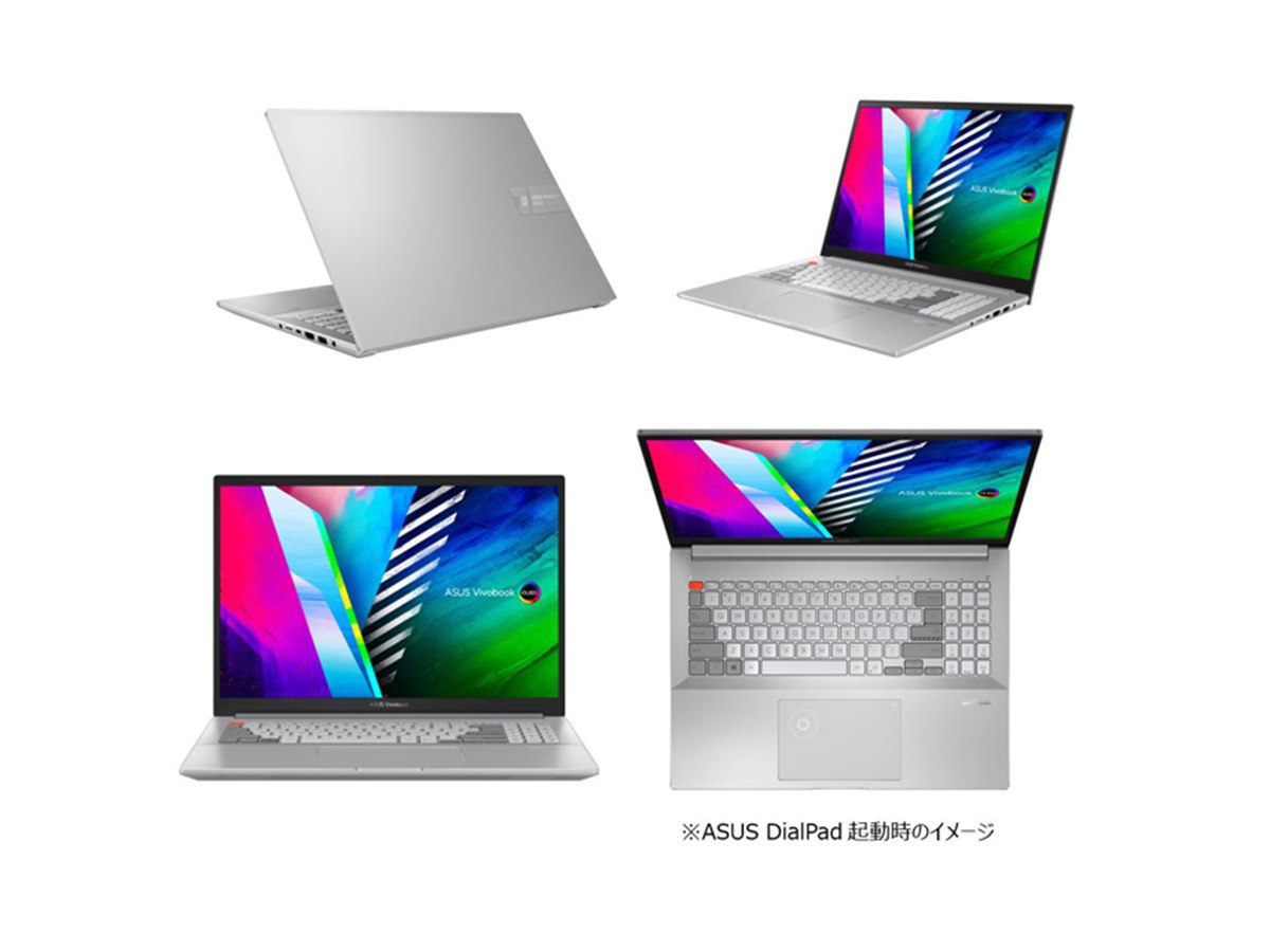 y.yさん専用【ほぼ未使用・Core i9・有機EL】ASUS Vivobook ASUS、クリエイター向け「DialPad」搭載の有機ELノートPC「Vivobook