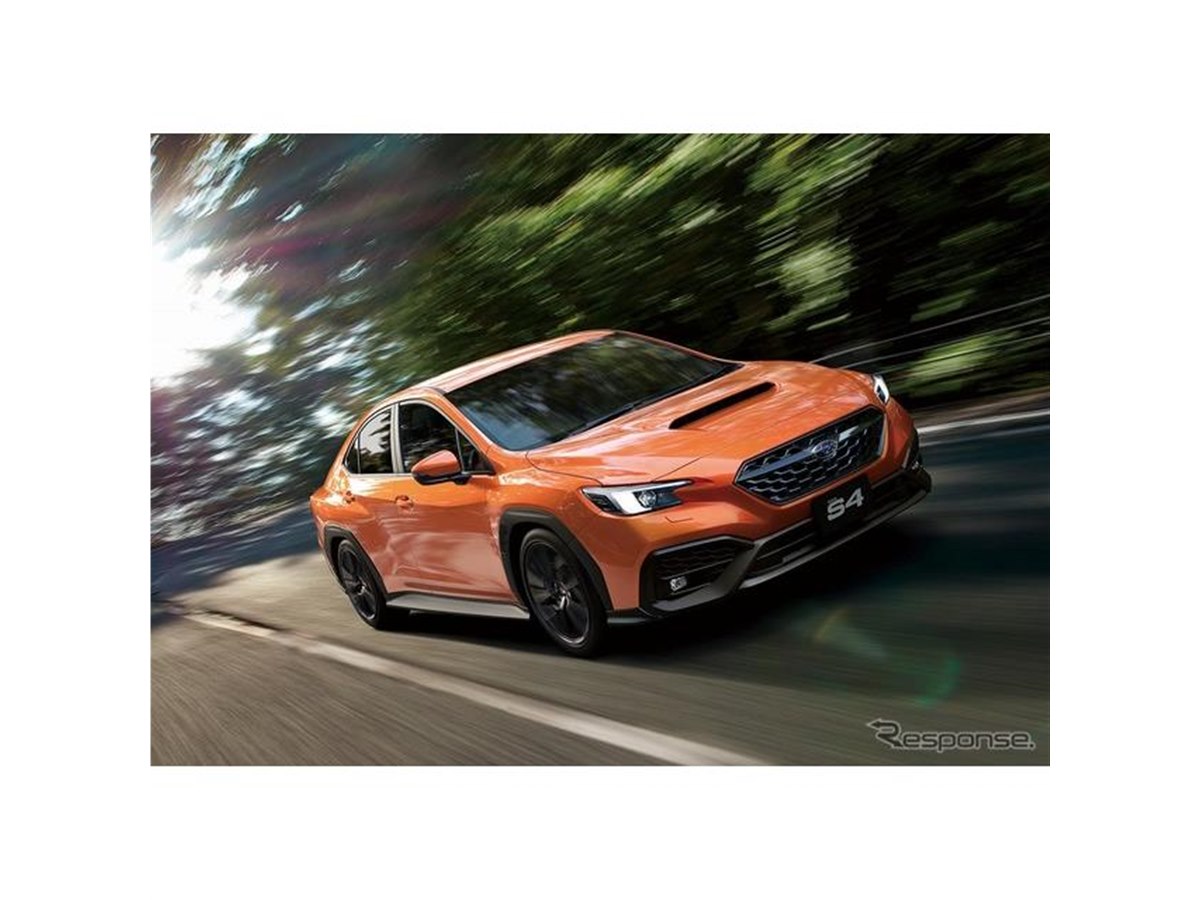 スバル WRX S4 新型発表】新開発2.4リットル直噴ターボ搭載