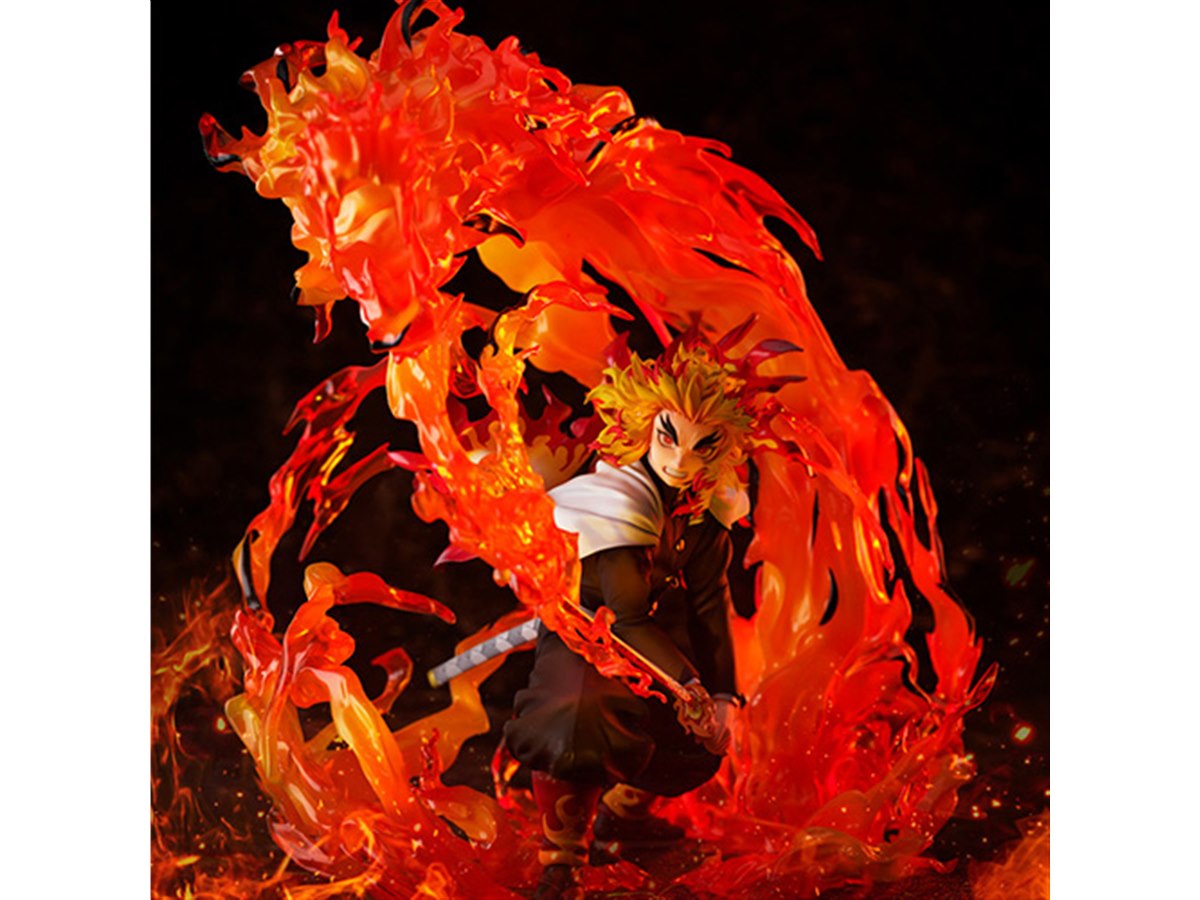 鬼滅の刃 煉獄杏寿郎-炎の呼吸 奥義 玖ノ型・煉獄-1/8スケールフィギュア 鬼滅の刃」煉獄杏寿郎が“奥義 玖ノ型・煉獄”を放つ！ 圧巻の