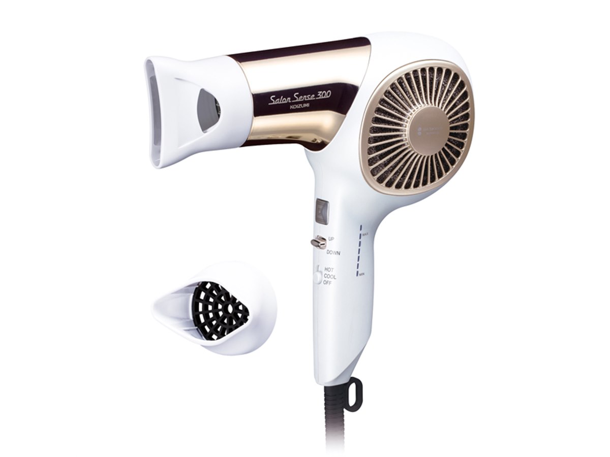 コイズミ、イオンバランステクノロジー搭載のヘアドライヤー「KHD-9950