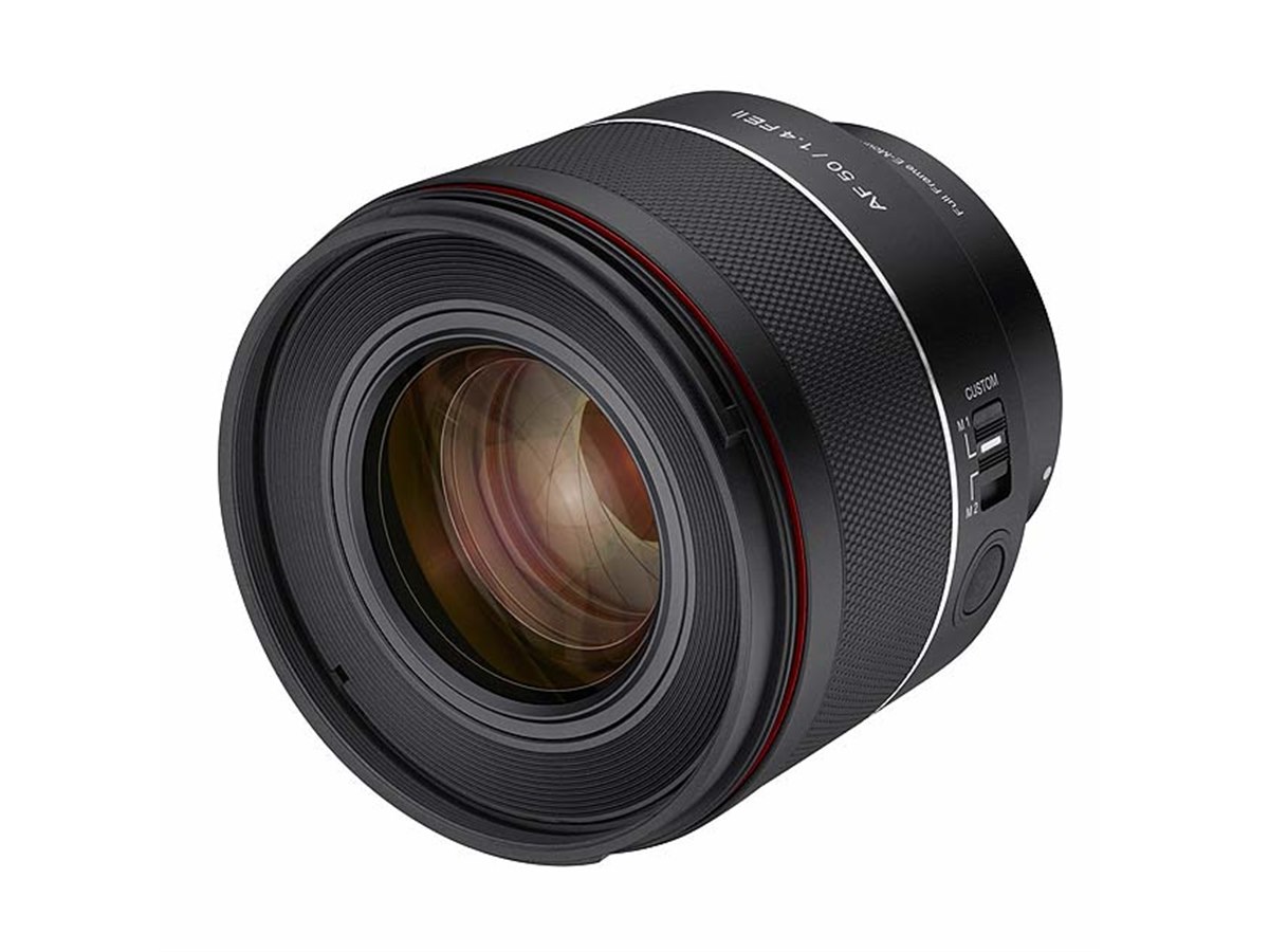レンズ(単焦点) SAMYANG AF 50mm F1.4 FE II サムヤン、大口径標準レンズ「AF 50mm F1.4 FE II」を本日12/24発売
