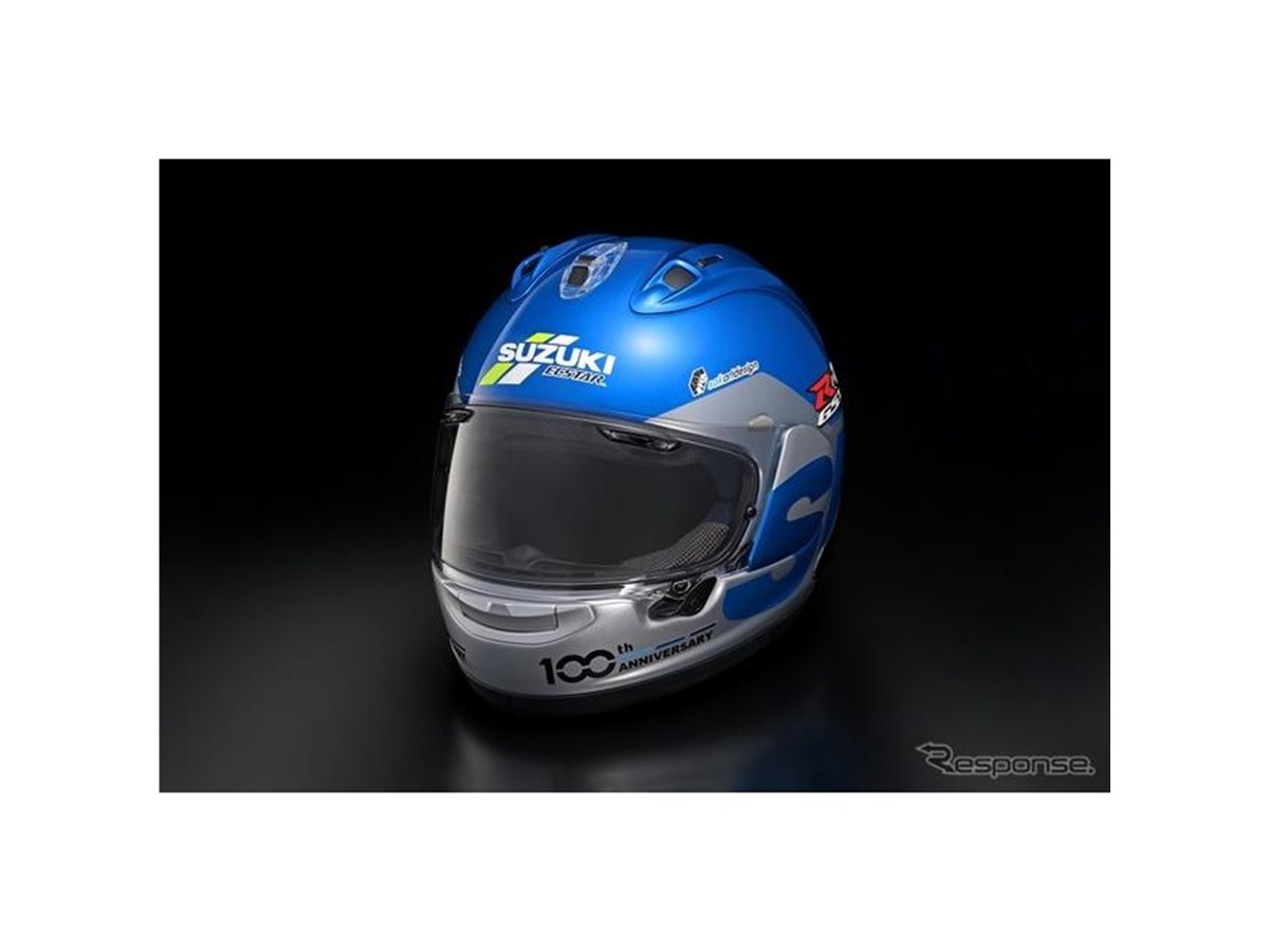 スズキの100周年記念 スズキ創立100周年記念ヘルメット SAK_ART DESIGN ダヴィデ