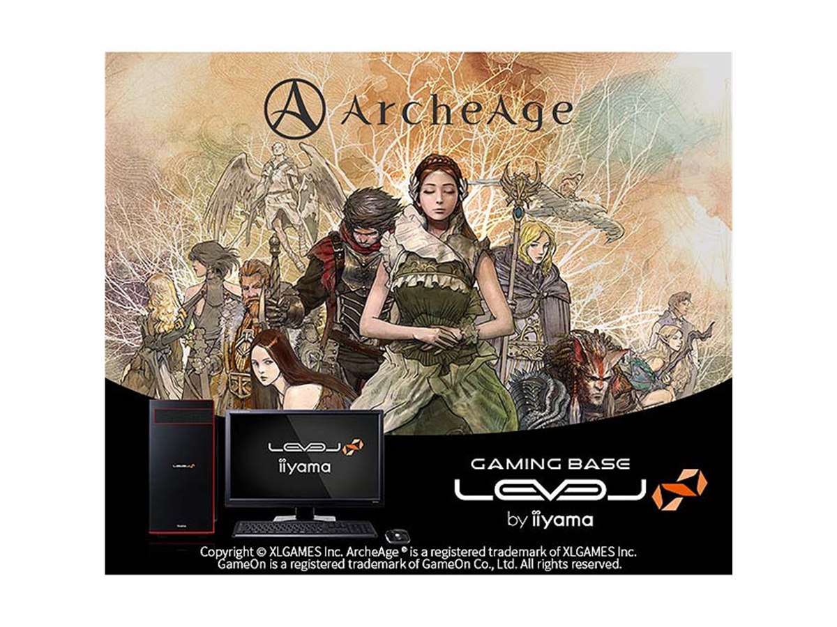 iiyama、ArcheAge推奨のデスクトップパソコン2機種 - 価格.com