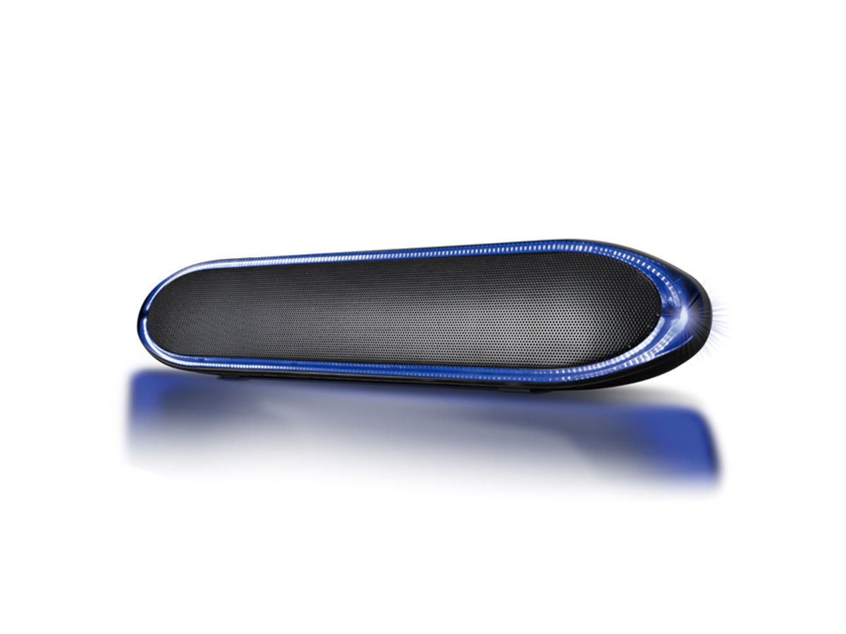 ライソン、7色のイルミネーション機能付きBluetoothスピーカー「SP-33