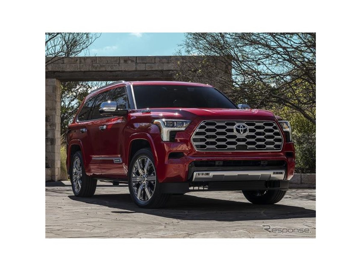 トヨタ セコイア 新型にラグジュアリーSUV…キャップストーン仕様を米国