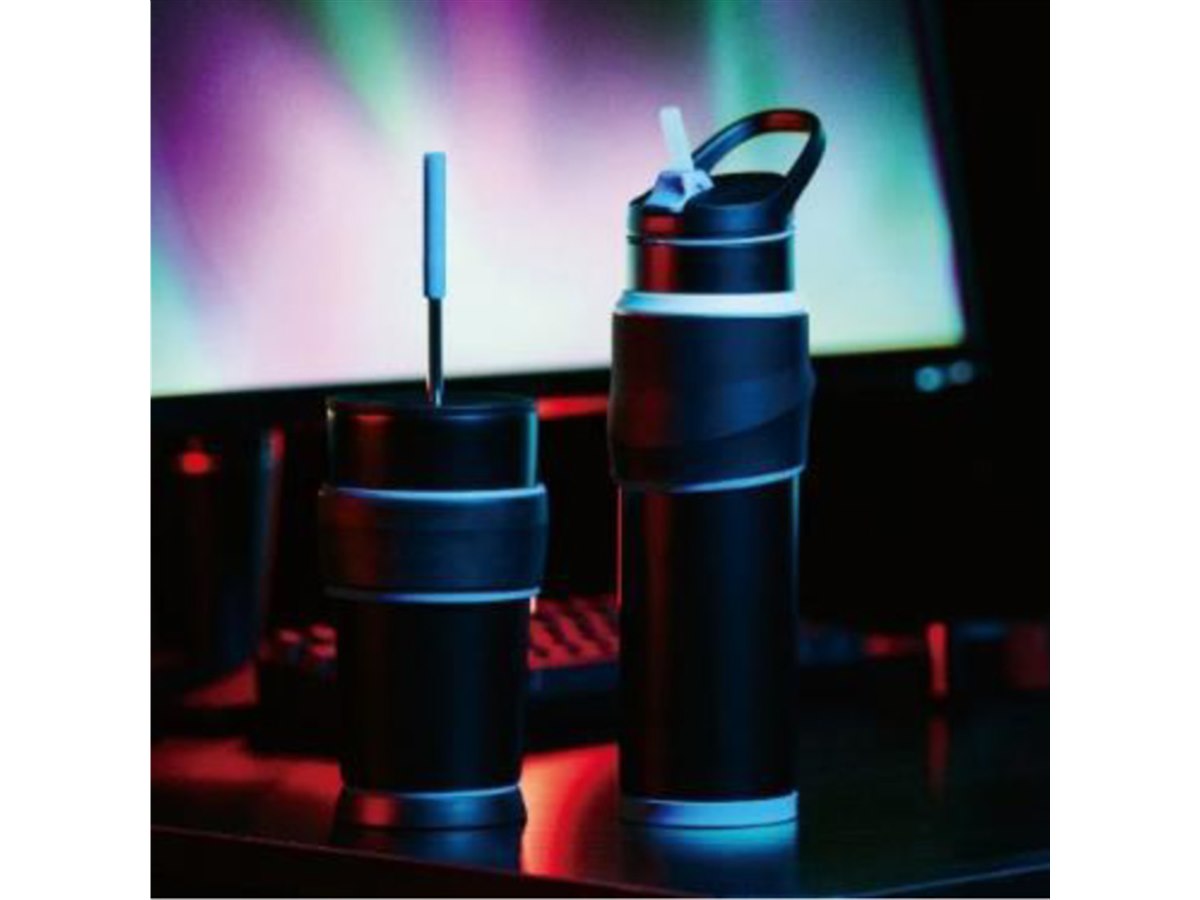 ゲーム中の水分補給をサポート、「ゲーミングタンブラー」「ゲーミング