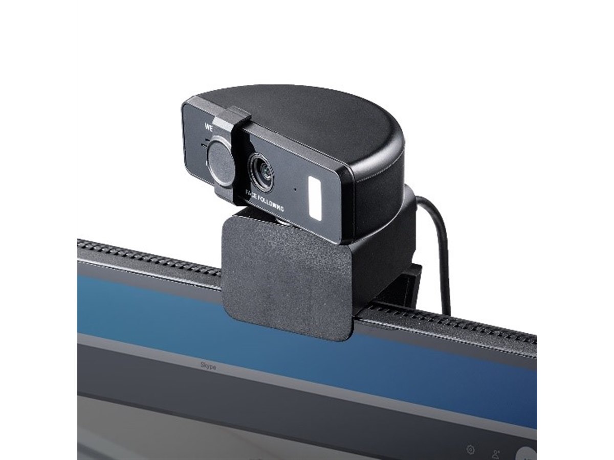 サンワ、顔認識で自動追尾するWEBカメラ「400-CAM097」 - 価格.com