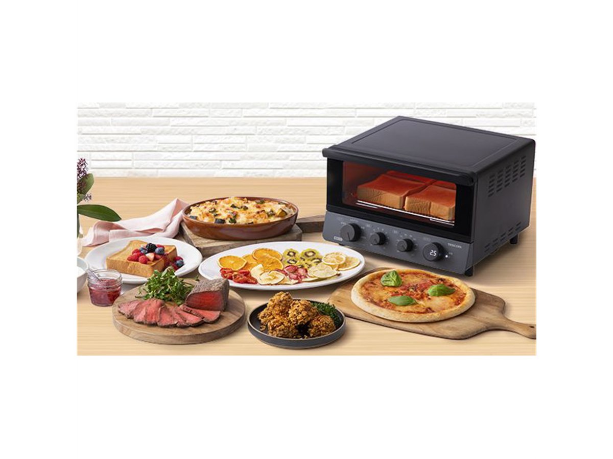 テスコム、新モード「上火グリル」を搭載した1台6役のマルチオーブン