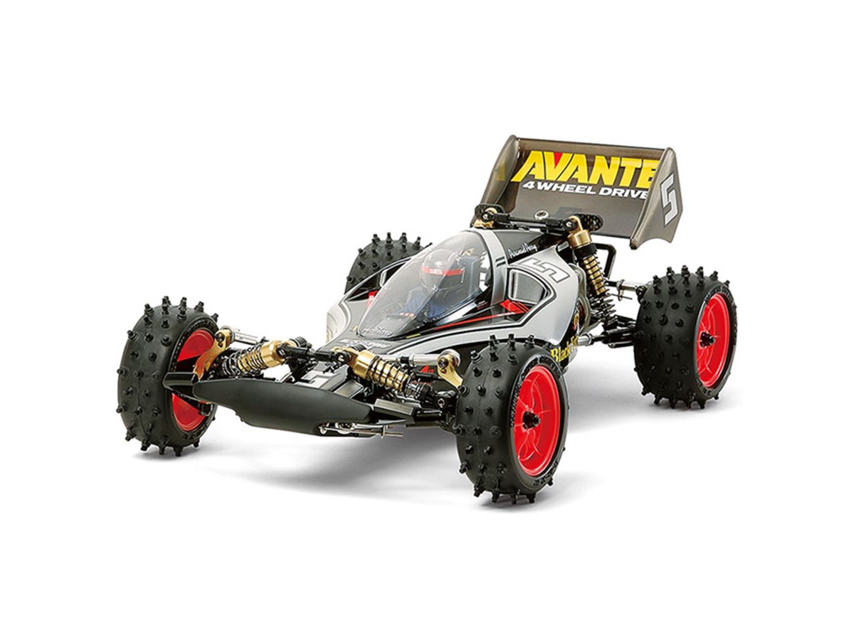 最新入荷 1988年登場「アバンテ」を改良、ブラックスペシャルカラーの電動 田宮模型