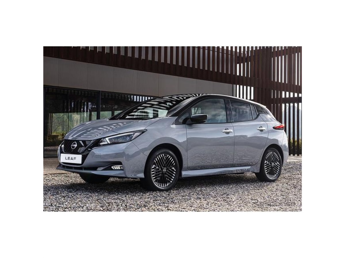 日産 リーフ 2022年型…ホイールとエンブレムが新形状 欧州発表＜速報