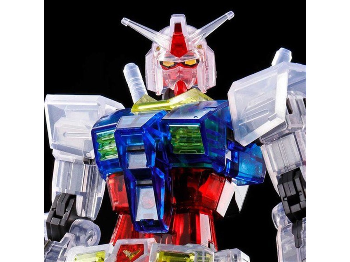 HG RX-78-2 GUNDAM プラモデル　クリアカラーバージョン HGUC 1/144 RX-78-2 ガンダム クリアカラーバージョン｜バンダイ