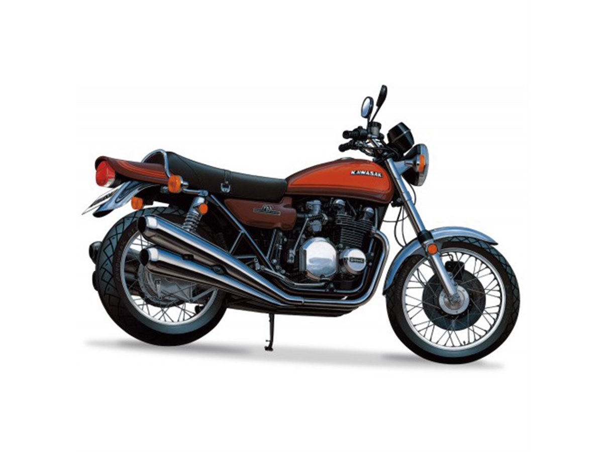kawasaki カワサキ Z2 750RS 火の玉カラー ミニチャンプス1/6