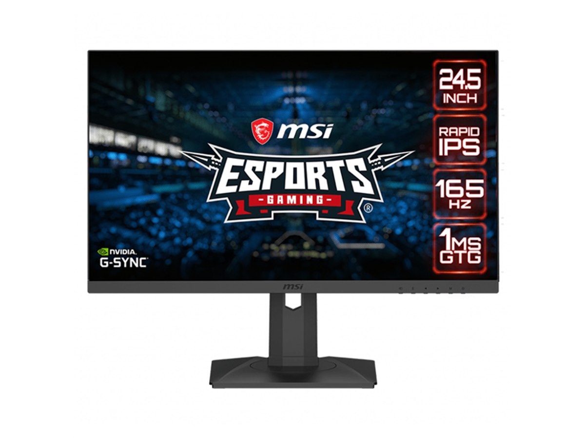 MSI ゲーミングモニター 165hz 元箱付 MSI、165Hz駆動の24.5型ゲーミング液晶「Optix G251PF」を39,380