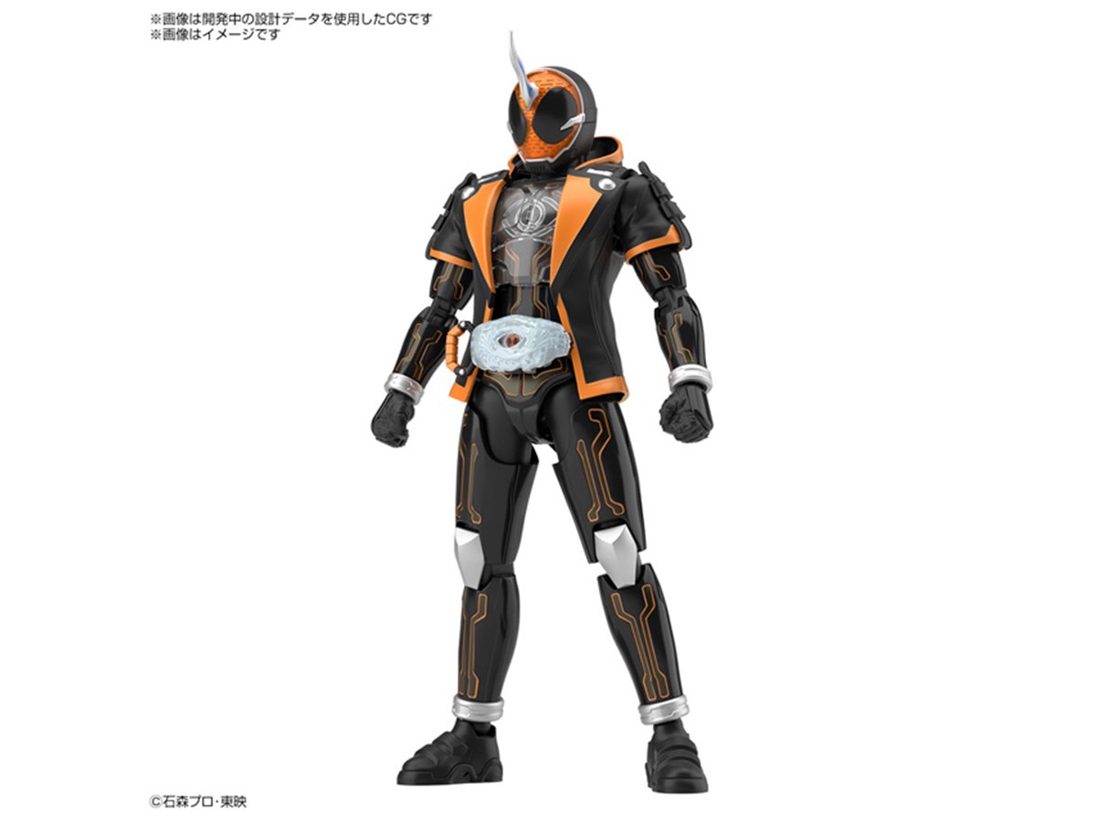 仮面ライダーゴースト コスプレ用一体型スーツ（塗装済完成品・光硬化レジン製） 模型作例、バッチリミナー！仮面ライダーゴースト オレ魂