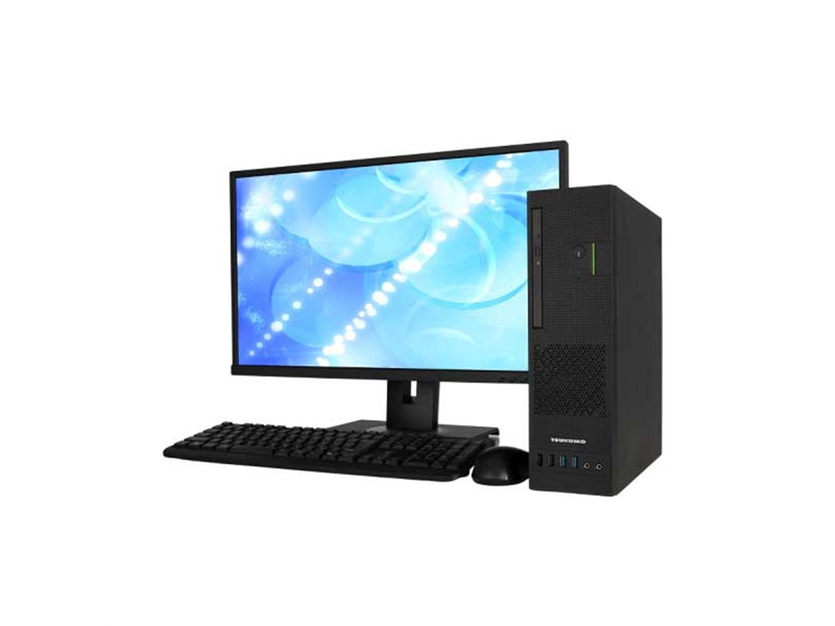 ツクモ、「Ryzen 7 5700G」を搭載したスリム型PC「TSUKUMO PC SLIM