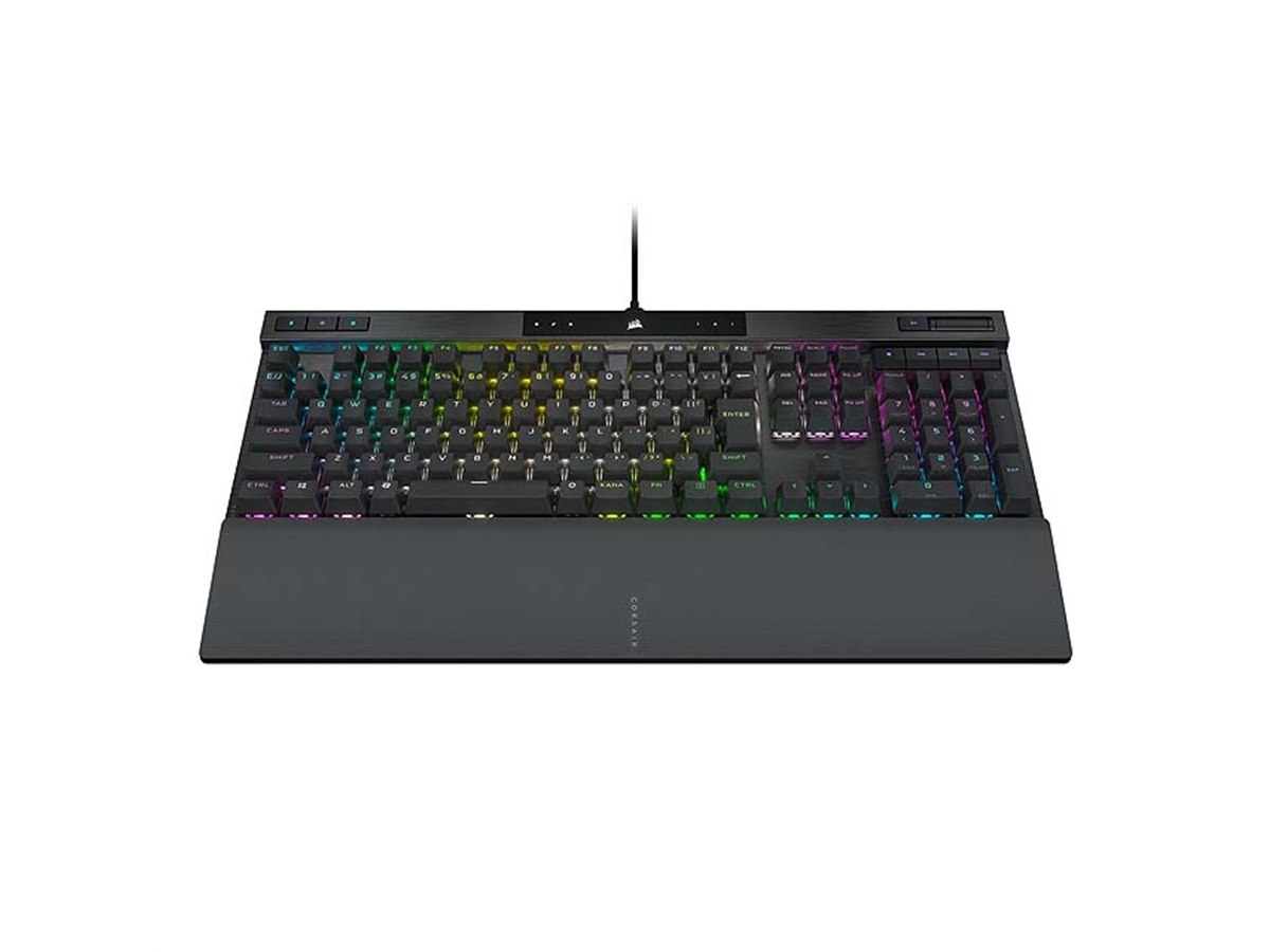 Corsair、8000Hzの高速ポーリングを実現したゲーミングキーボードを
