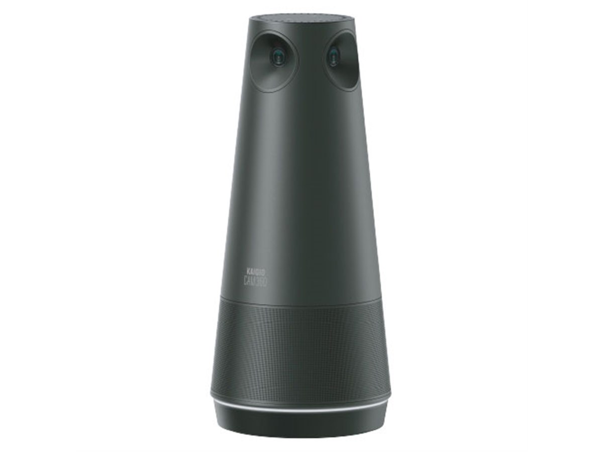 ソースネクスト、マイクとスピーカーが一体化した360度WEBカメラ