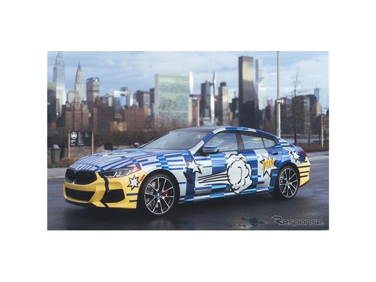 現代アートの巨匠がデザイン、BMW 8シリーズの限定モデルを