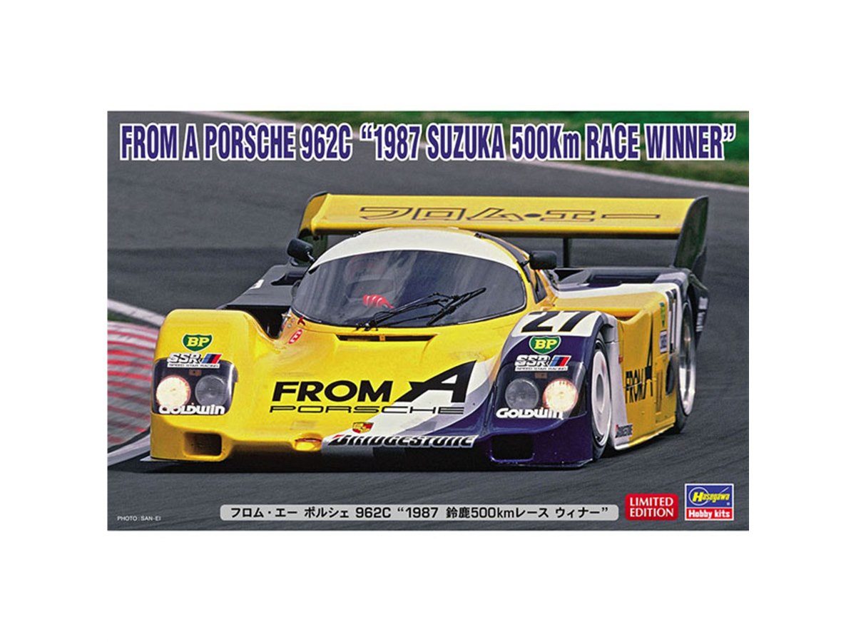 Spark 1:43 Porsche 962C #1 500km Fuji 1987 Kunimitsu / Mogi