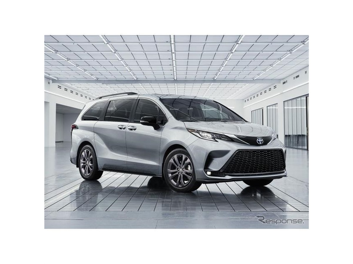 トヨタのハイブリッド大型ミニバン、25周年記念車を米国発表 - 価格.com