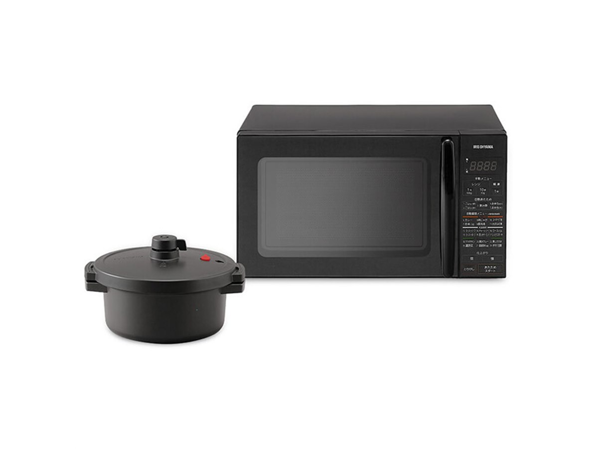 アイリスオーヤマ、「圧力容器付き電子レンジ IMGY-T172-B」を