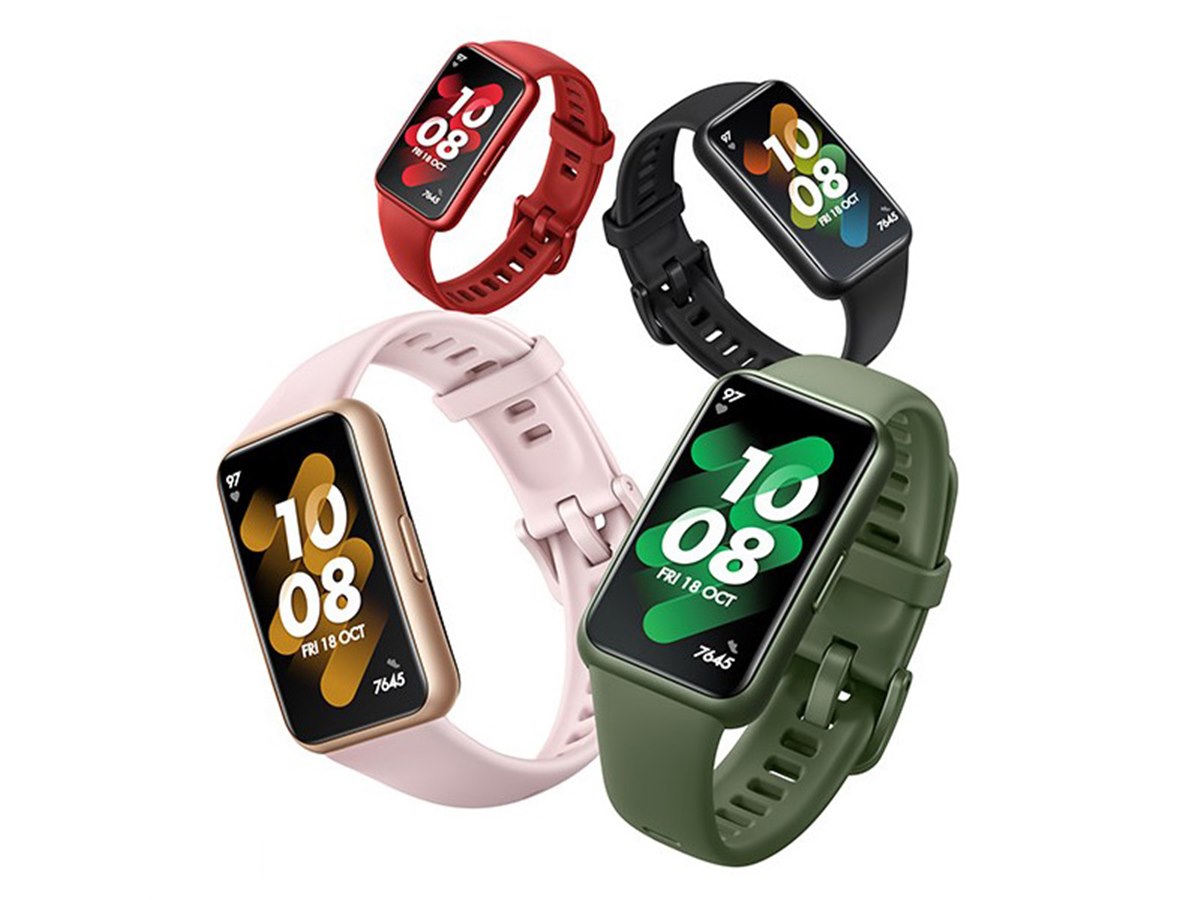 ファーウェイ、薄さ約9.99mmのスマートバンド「HUAWEI Band 7